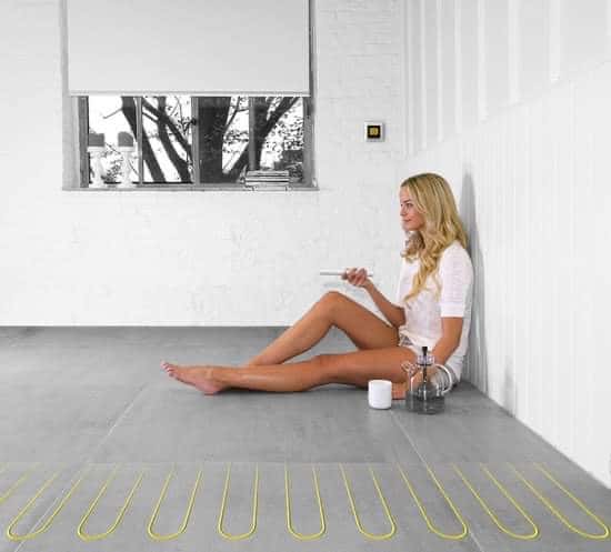 Elektrische Fußbodenheizung