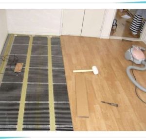 Infrarot-Fußbodenheizung