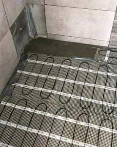 Elektrische Fußbodenheizung